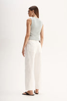 BLAIR KNIT TOP in Light Blue by Elka Collective