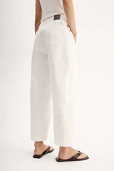 MARSHALL PANT in White by Elka Collective
