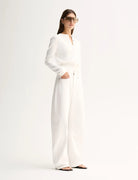 PENNY KNIT CARDIGAN in White by Elka Collective