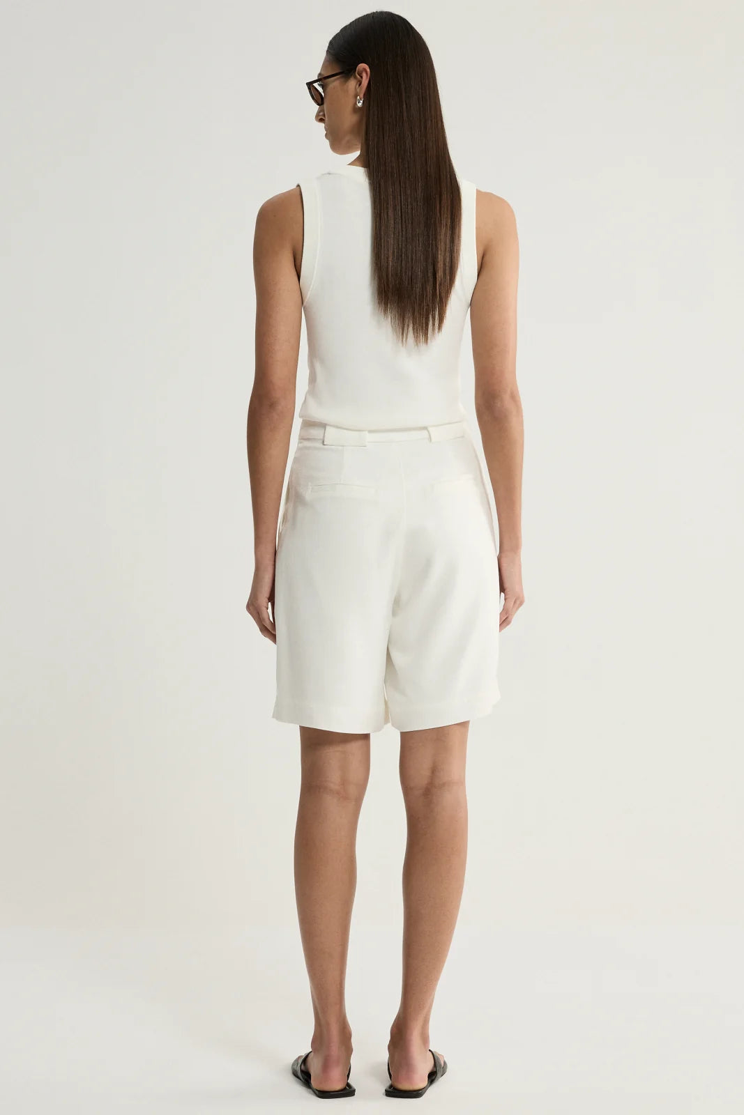 FORD SHORT in White by Elka Collective