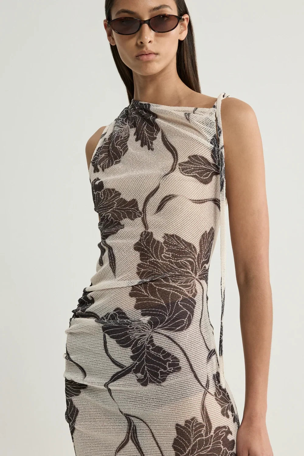 VALERIE DRESS in Ecru Floral by Elka Collective
