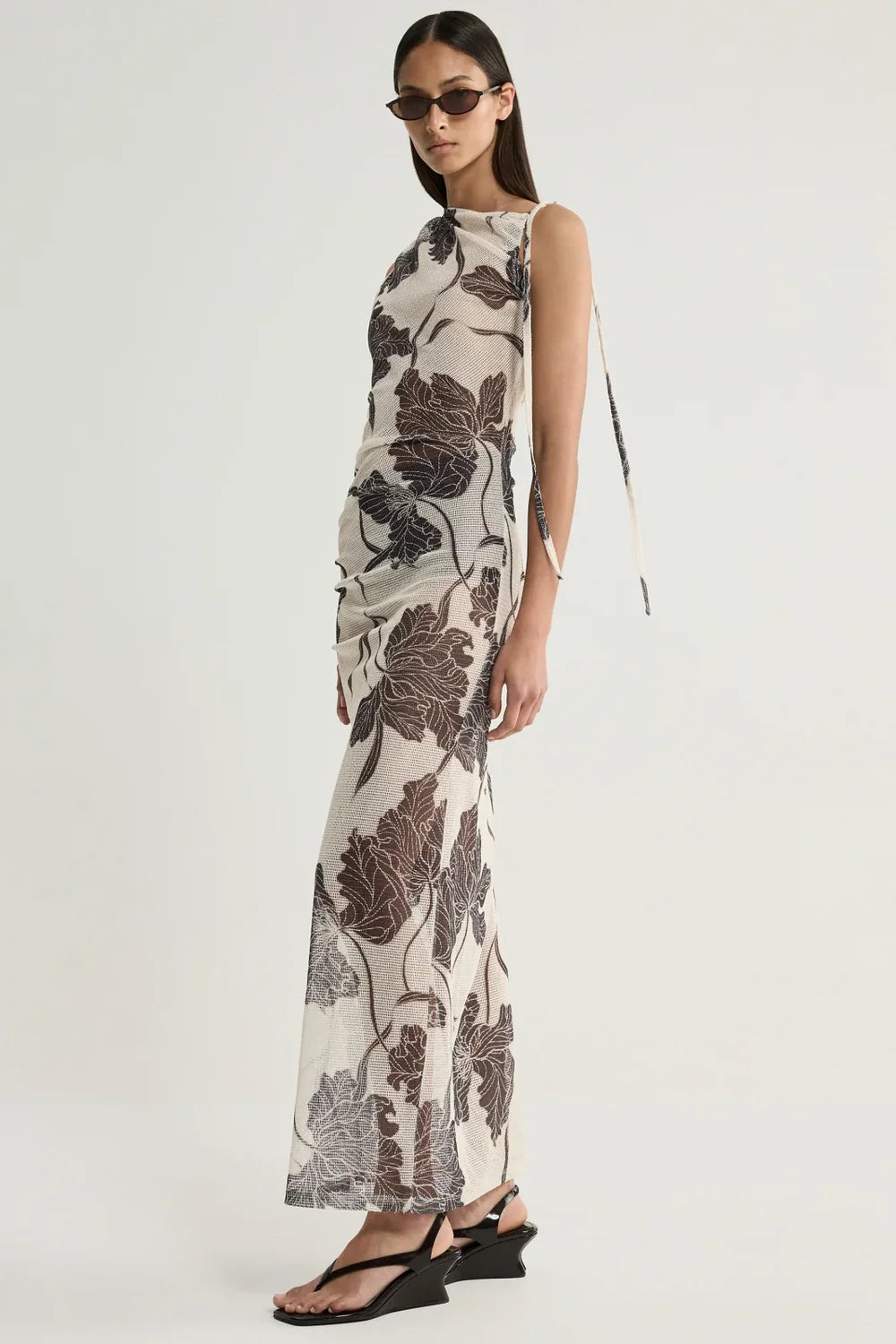 VALERIE DRESS in Ecru Floral by Elka Collective