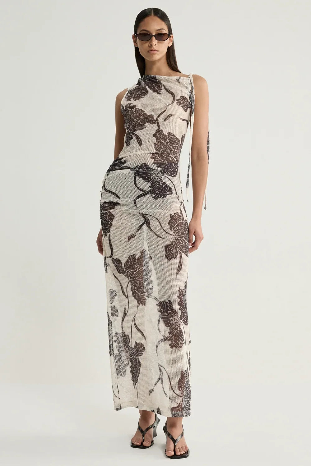 VALERIE DRESS in Ecru Floral by Elka Collective