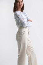 Kireina Celeste Pant in Ecru