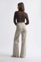 Kireina Harper Jean in Leather Pocket Sand