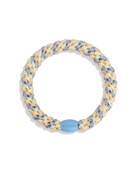 KKNEKKI Original Hair Ties in Mix Sea Blue Light Yellow Glitter