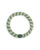 KKNEKKI Original Hair Ties in Stripe Mint Pistachio Glitter