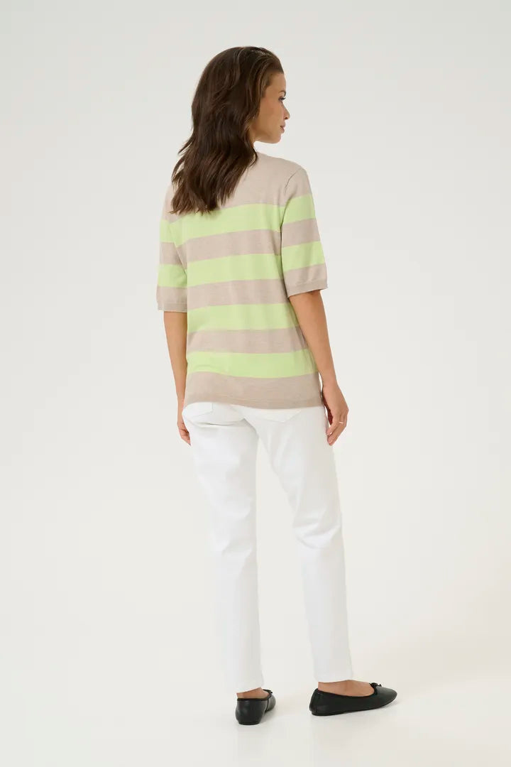 KALIZZA STRIPED KNIT | Lettuce + Feather