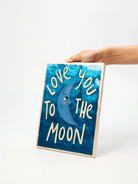 FUN HOUSE WALL TILE in Moon by Jones & Co