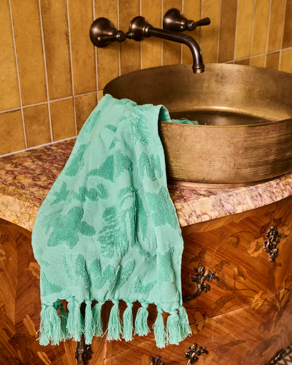 TERRY HAND TOWEL in Jade Rock Pool from the amazing range of Kip & Co