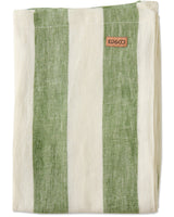 LINEN TABLECLOTH STANDARD | Moss Stripe