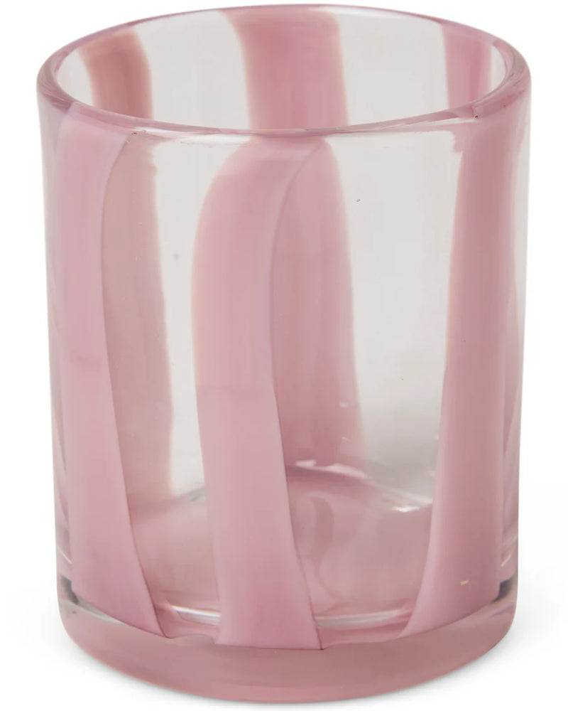 TUMBLER GLASS 2P SET | Oink Stripe