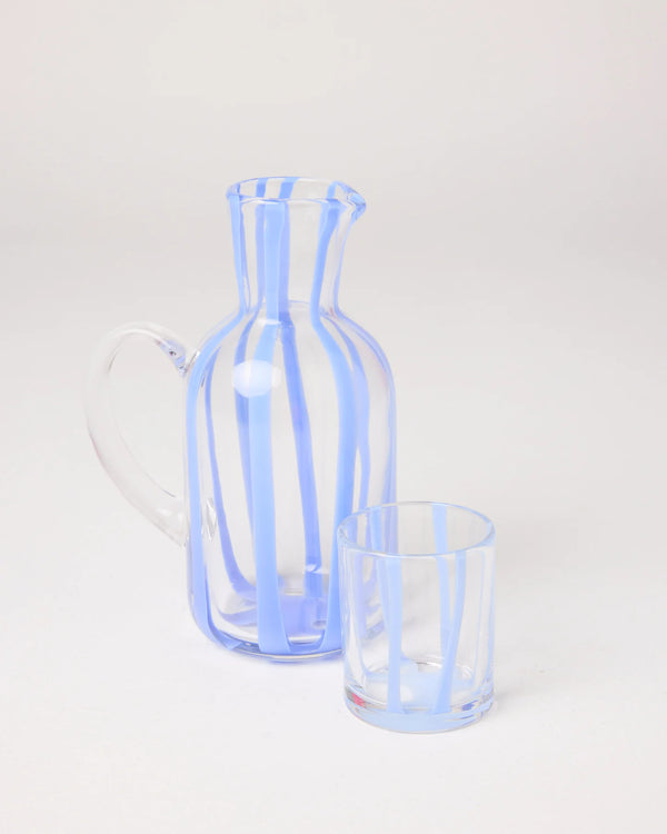 TUMBLER GLASS 2P SET | Ahoy Stripe