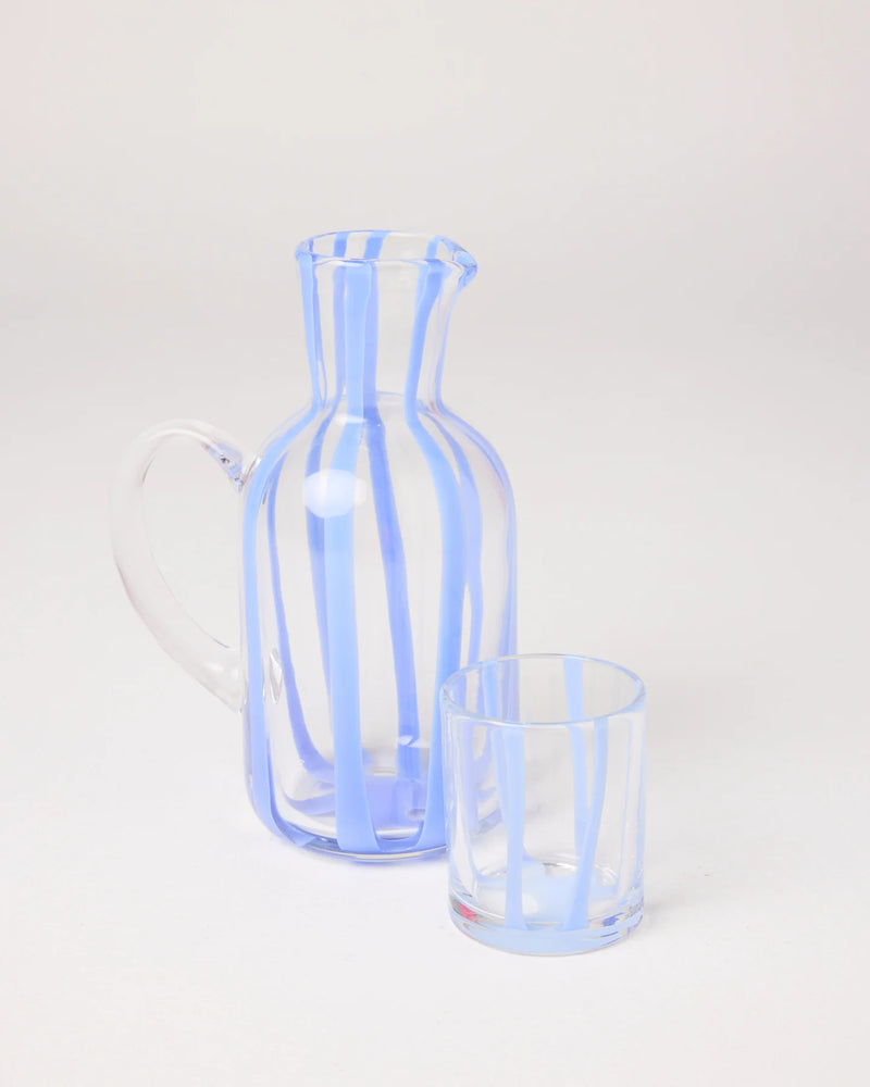 TUMBLER GLASS 2P SET | Ahoy Stripe