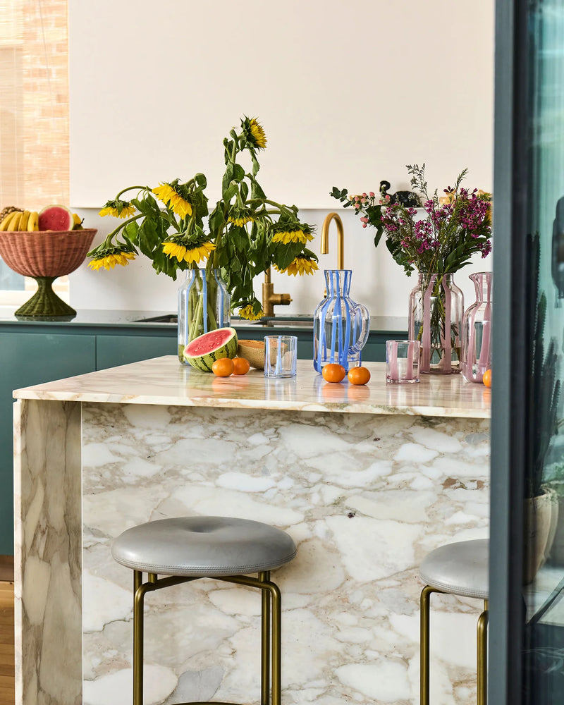 TUMBLER GLASS 2P SET | Ahoy Stripe