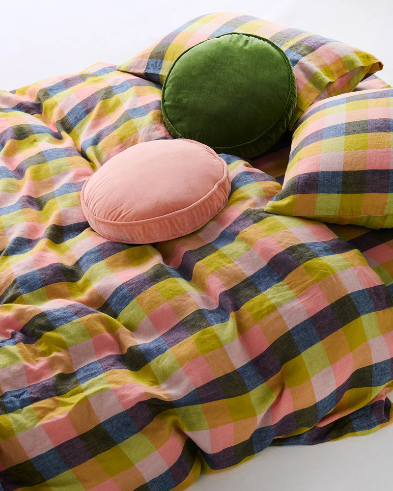 VELVET PEA CUSHION | Campsite