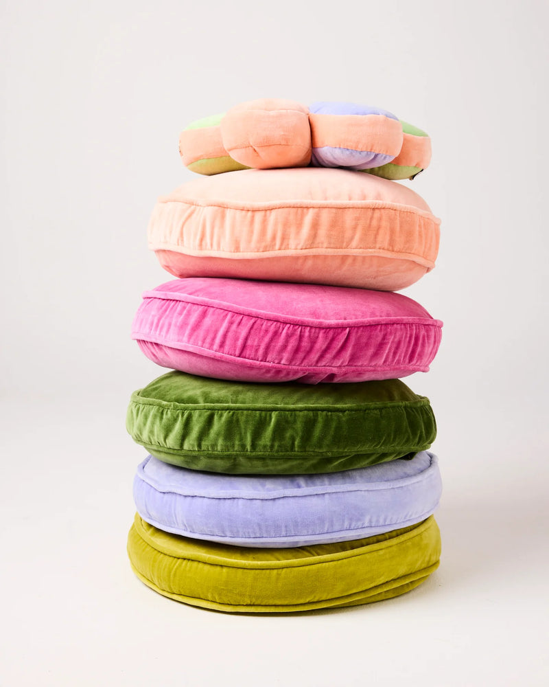VELVET PEA CUSHION | Campsite