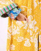 ANNA SPIRO ELSTERNWIG FIG TERRY BATH ROBE from the amazing range of Kip & Co 