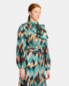 KITTY BLOUSE in Haze by Arlingtone Milne
