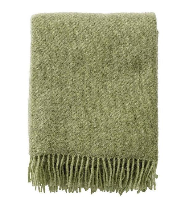 GOTLAND WOOL BLANKET in Pear by Klippan