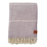 KLIPPAN FRANK WOOL BLANKET | Purple