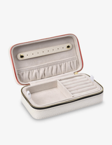 LONG JEWELLERY CASE in Chalk by Elms + King
