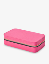 LONG JEWELLERY CASE in Fuchsia by Elms + King