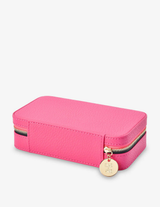 LONG JEWELLERY CASE in Fuchsia by Elms + King