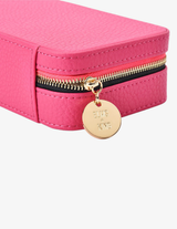 LONG JEWELLERY CASE in Fuchsia by Elms + King