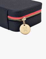 LONG JEWELLERY CASE in Navy by Elms + King