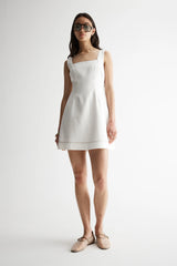 Elka Collective LUCCIA DRESS in White