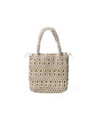FLOWER BEADED BAG | Cream - Darling & Domain