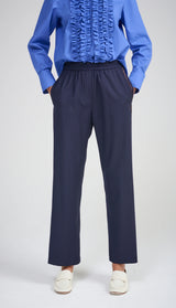 *Pre-Order* LA MAISON STRIPE TROUSER | Navy - Darling & Domain