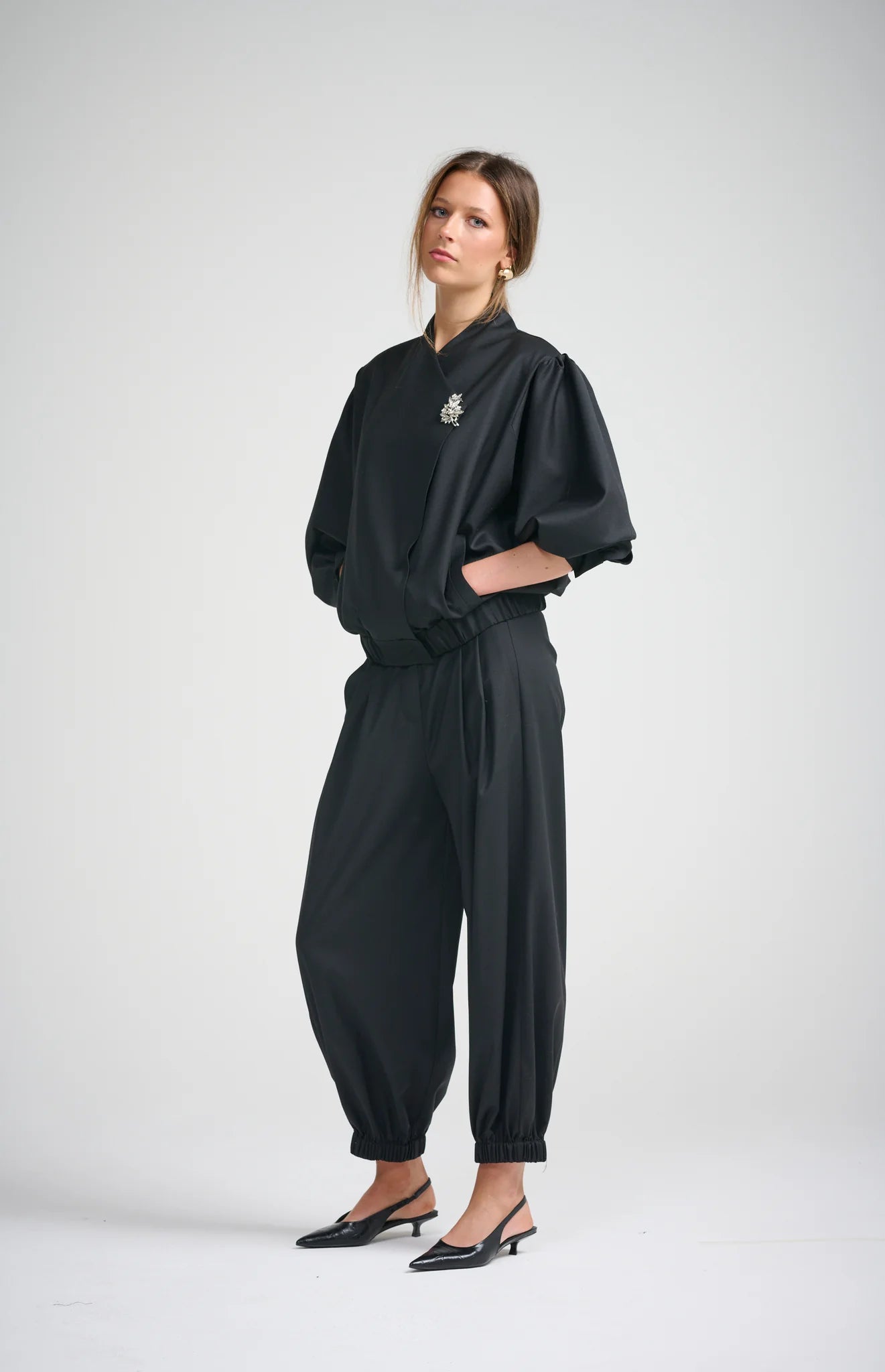 *Pre-Order* L'ATELIER PANT | Black - Darling & Domain