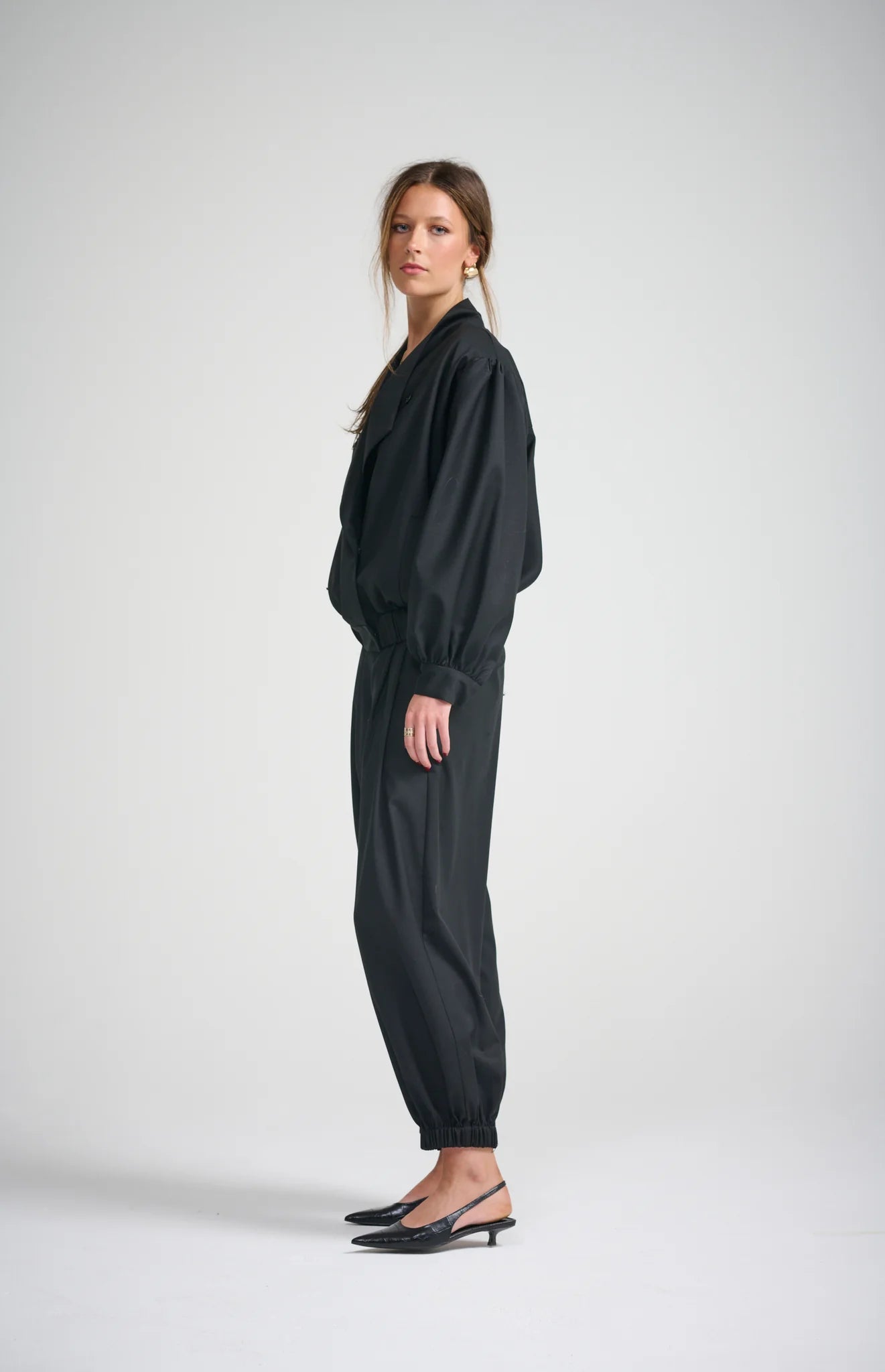 *Pre-Order* L'ATELIER PANT | Black - Darling & Domain