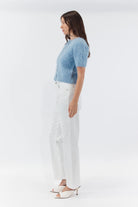ELLY CROPPED CARDIGAN in Sky from Sofia Irina,