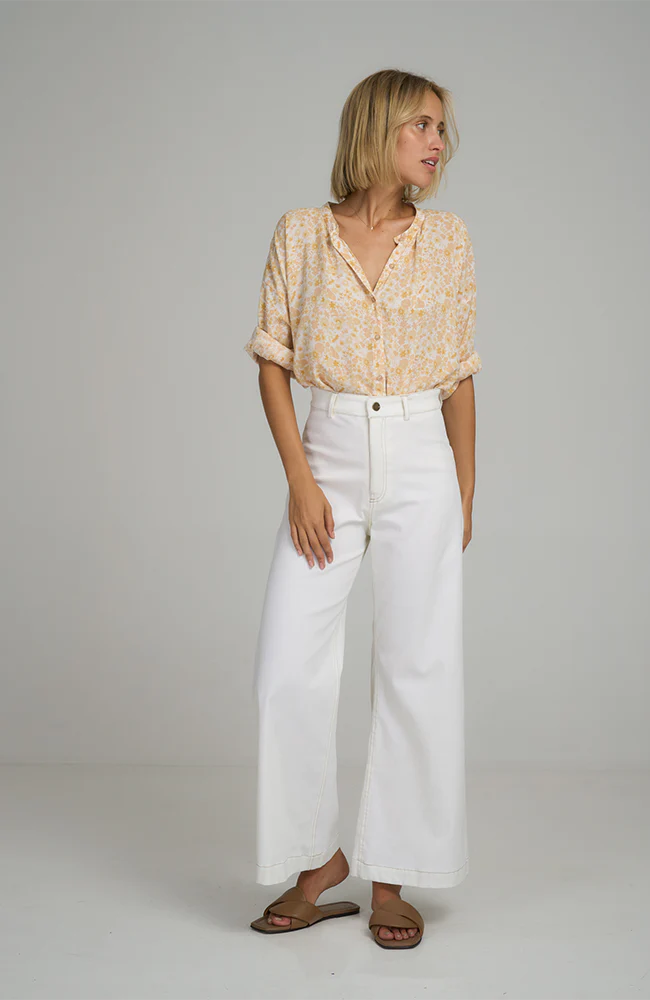 DAYLESFORD COTTON PANT | Vanilla