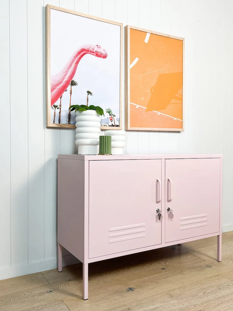 The Lowdown Locker in Blush by MUSTARD MADE