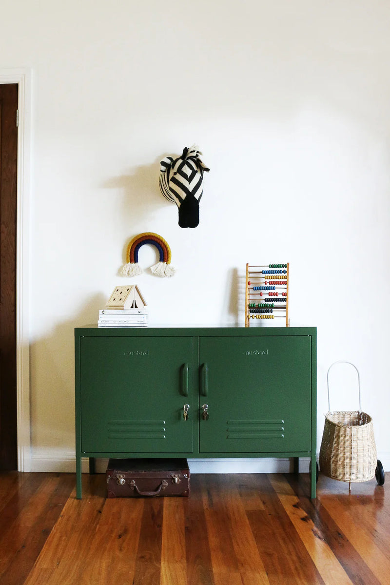 The Lowdown Locker in Olive by MUSTARD MADE