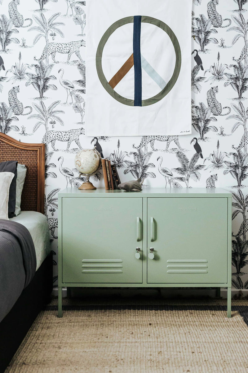 The Lowdown Locker in Sage by MUSTARD MADE