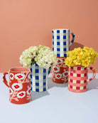 MAKER JUG in Rosy Check by Jones & Co