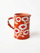 MAKER JUG in Rosy Floral by Jones & Co