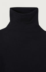 MASSACHUSETTS TURTLENECK TEE MAS08 | Black