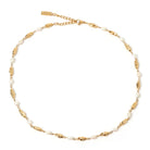 MIMI PEARL + GOLD NECKLACE by Arms of Eve