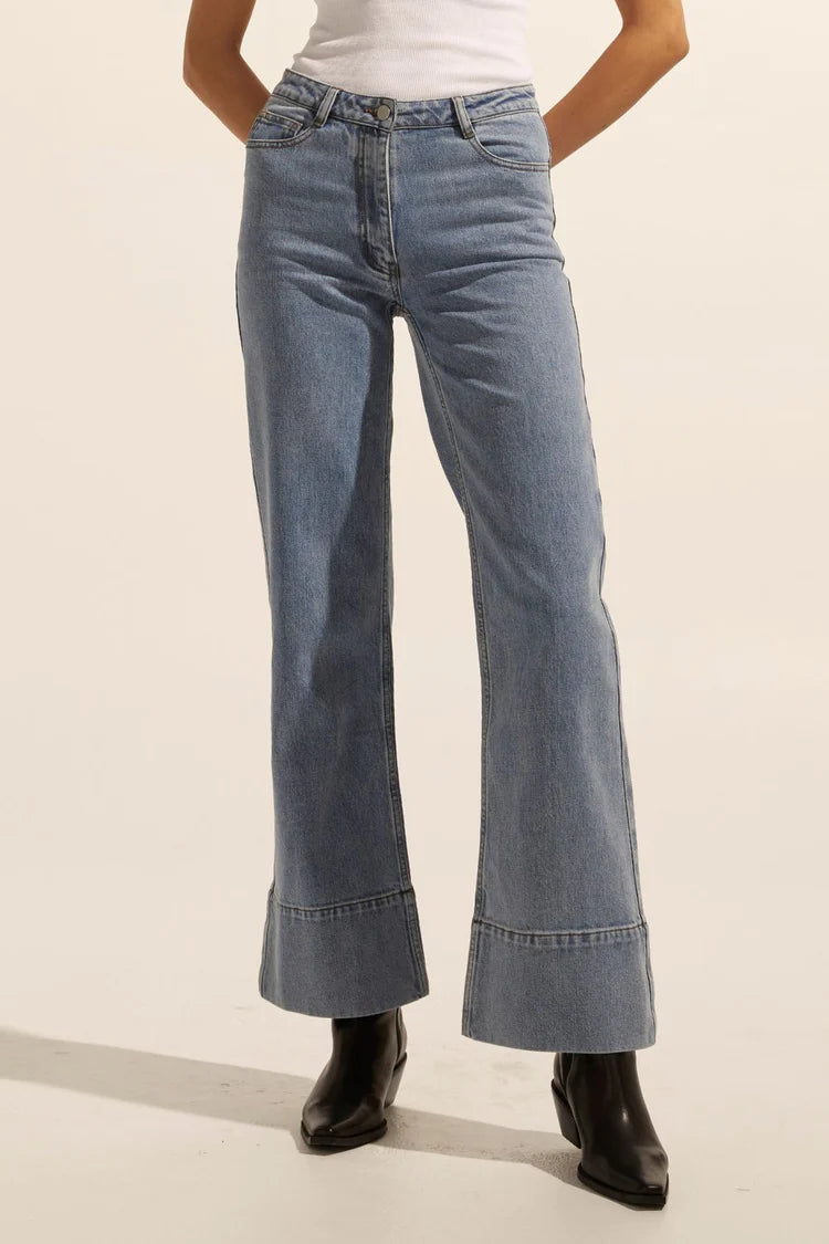 MAGNET JEAN in Washed Denim from Zoe Kratzmann