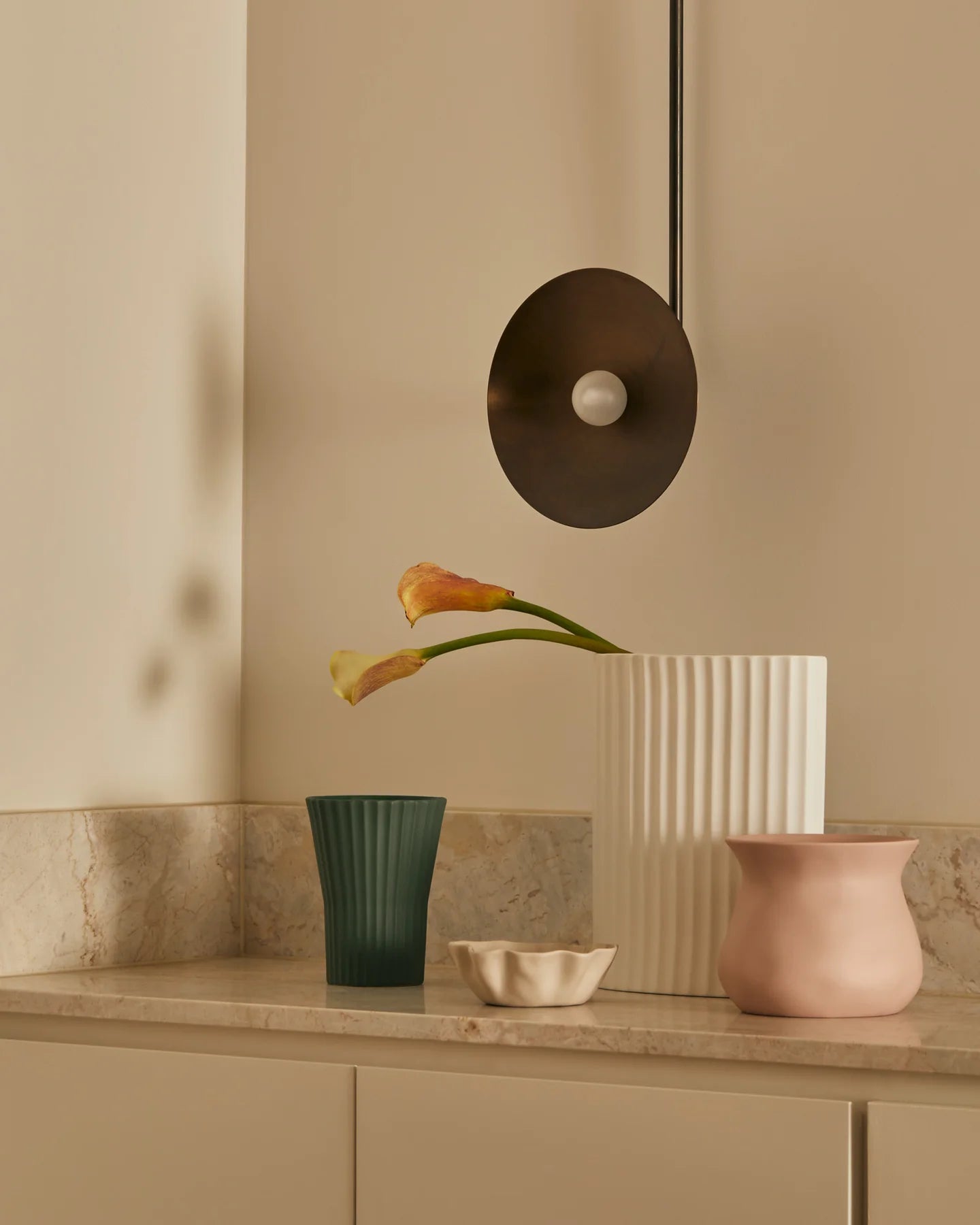 RUFFLE BOWL X SMALL in Chalk White from Marmoset Found