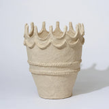 COTTON MACHE CROWN VESSEL XL in Honey from Marmoset Found