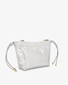 MARTHA PETITE BAG in Silver Crinkle by Arlington Milne