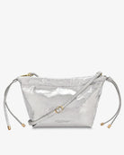 MARTHA PETITE BAG in Silver Crinkle by Arlington Milne