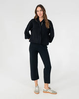 MAYOR BOMBER JACKET in Black by Elms and King